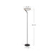 Roda LED Floor Lamp White-Lamps-Kuzco Lighting-Lighting Design Store