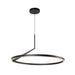 Roda LED Pendant Black-Pendants-Kuzco Lighting-Lighting Design Store