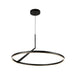 Roda LED Pendant Black-Pendants-Kuzco Lighting-Lighting Design Store