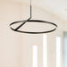Roda LED Pendant Black-Pendants-Kuzco Lighting-Lighting Design Store
