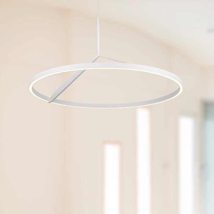 Roda LED Pendant White-Pendants-Kuzco Lighting-Lighting Design Store