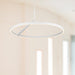 Roda LED Pendant White-Pendants-Kuzco Lighting-Lighting Design Store