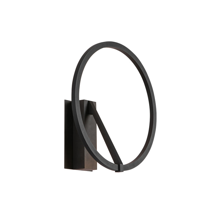 Roda LED Wall Sconce Black-Sconces-Kuzco Lighting-Lighting Design Store