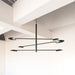 Rotaire LED Chandelier Black-Mid. Chandeliers-Kuzco Lighting-Lighting Design Store