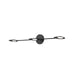 Rotaire LED Bathroom Fixture Black-Bathroom Fixtures-Kuzco Lighting-Lighting Design Store