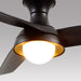 Rubio-H 54"Ceiling Fan Matte Black-Fans-Alora-Lighting Design Store