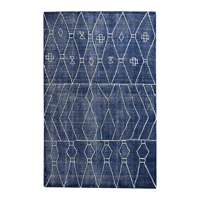 Fressia Rug Blue-Home Accents-Uttermost-Lighting Design Store