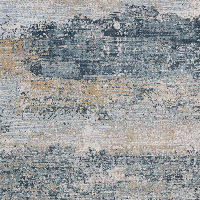 Bremen Rug Sage, Taupe, Light Gray, White, Pale Blue, Olive, Navy, Teal-Home Accents-Uttermost-Lighting Design Store
