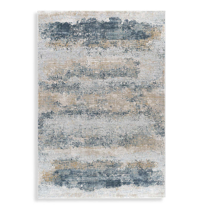 Bremen Rug Sage, Taupe, Light Gray, White, Pale Blue, Olive, Navy, Teal-Home Accents-Uttermost-Lighting Design Store