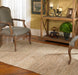 Tobais Rug Beige And Gray Leather/Hemp-Home Accents-Uttermost-Lighting Design Store