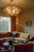 Regal 17 Light Chandelier Vintage Gold Leaf-Mid. Chandeliers-Corbett Lighting-Lighting Design Store