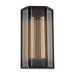 Sabre LED Vanity Ribbed Glass/Urban Bronze-Sconces-Alora-Lighting Design Store