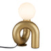 Sadie One Light Table Lamp Brushed Gold-Lamps-Alora-Lighting Design Store