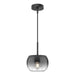 Samar One Light Pendant Black/Smoked-Mini Pendants-Kuzco Lighting-Lighting Design Store