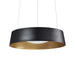 Sampson LED Pendant Black-Pendants-Kuzco Lighting-Lighting Design Store