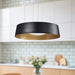 Sampson LED Pendant Black-Pendants-Kuzco Lighting-Lighting Design Store