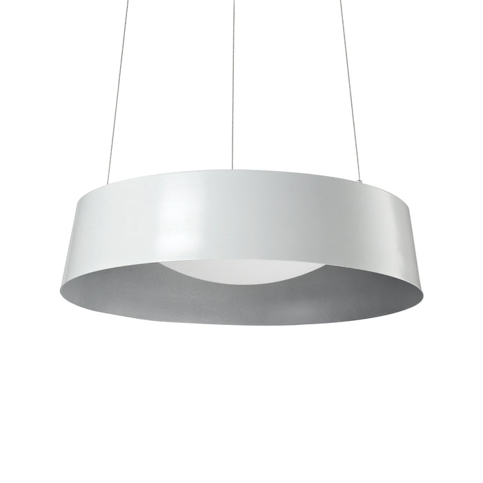 Sampson LED Pendant White-Pendants-Kuzco Lighting-Lighting Design Store