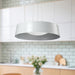 Sampson LED Pendant White-Pendants-Kuzco Lighting-Lighting Design Store