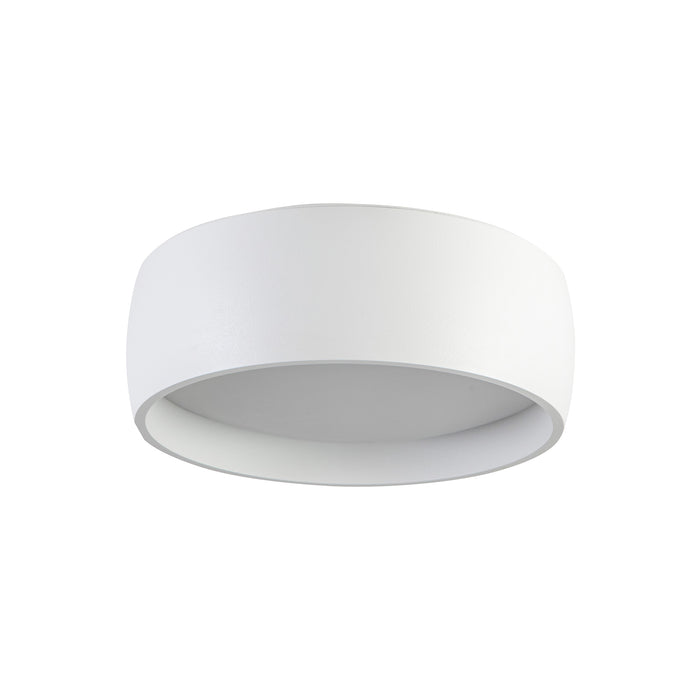 Savile LED Flush Mount White-Flush Mounts-Kuzco Lighting-Lighting Design Store