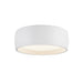 Savile LED Flush Mount White-Flush Mounts-Kuzco Lighting-Lighting Design Store