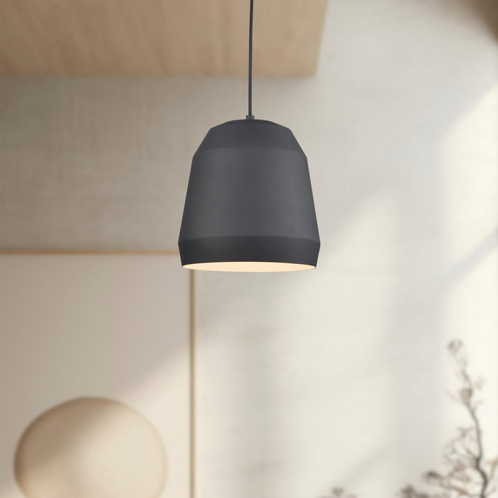 Sedona One Light Pendant Black-Pendants-Kuzco Lighting-Lighting Design Store