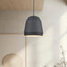 Sedona One Light Pendant Black-Pendants-Kuzco Lighting-Lighting Design Store