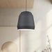 Sedona One Light Pendant Black-Pendants-Kuzco Lighting-Lighting Design Store