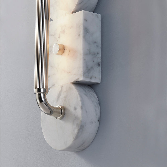 Sena LED Wall Sconce-Sconces-Corbett Lighting-Lighting Design Store