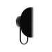 Seno One Light Wall Sconce Matte Black-Sconces-Alora-Lighting Design Store