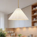 Serena One Light Pendant Aged Gold/Opal Glass-Pendants-Alora-Lighting Design Store