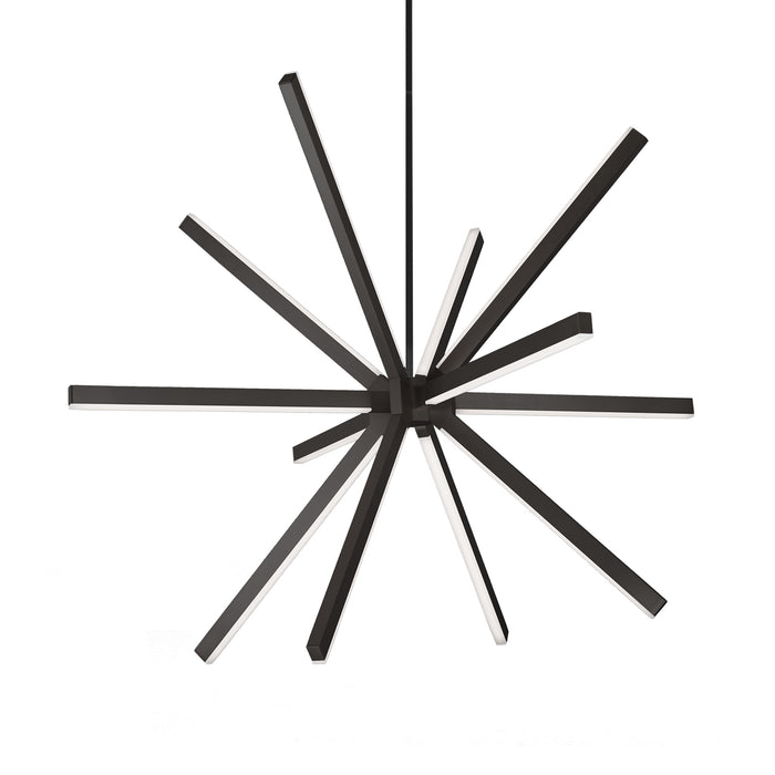 Sirius LED Chandelier Black-Large Chandeliers-Kuzco Lighting-Lighting Design Store