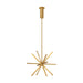 Sirius Minor LED Chandelier Brushed Gold-Pendants-Kuzco Lighting-Lighting Design Store
