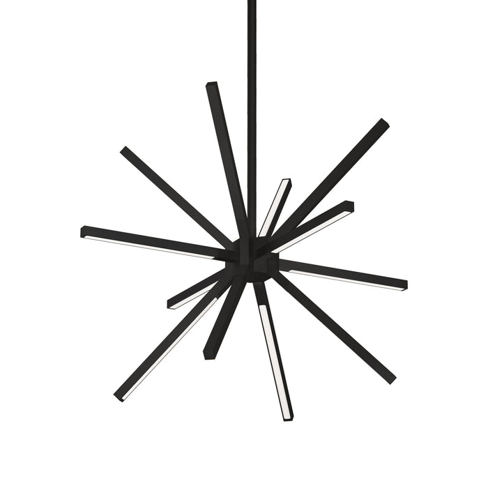 Sirius Minor LED Chandelier Black-Mini Chandeliers-Kuzco Lighting-Lighting Design Store