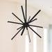 Sirius Minor LED Chandelier Black-Mini Chandeliers-Kuzco Lighting-Lighting Design Store