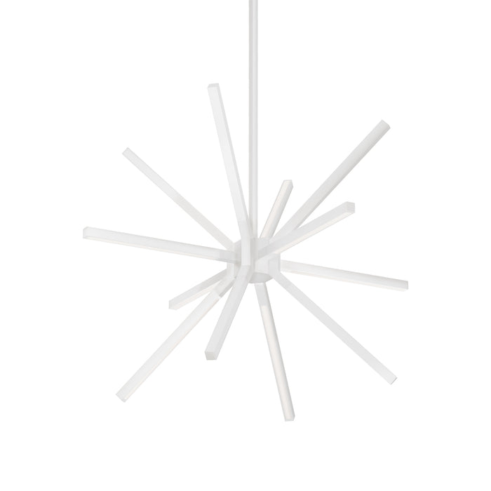 Sirius Minor LED Chandelier White-Mini Chandeliers-Kuzco Lighting-Lighting Design Store