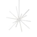 Sirius Minor LED Chandelier White-Mini Chandeliers-Kuzco Lighting-Lighting Design Store