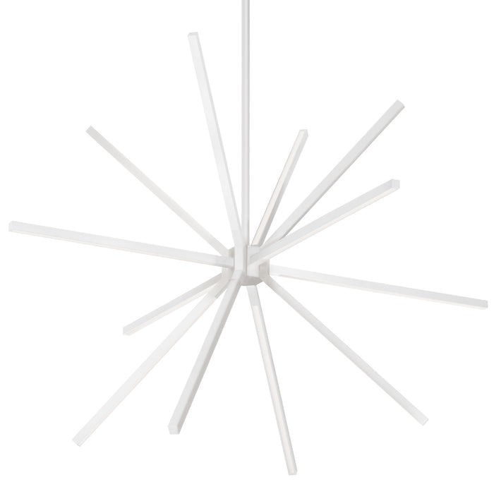 Sirius Minor LED Chandelier White-Mid. Chandeliers-Kuzco Lighting-Lighting Design Store