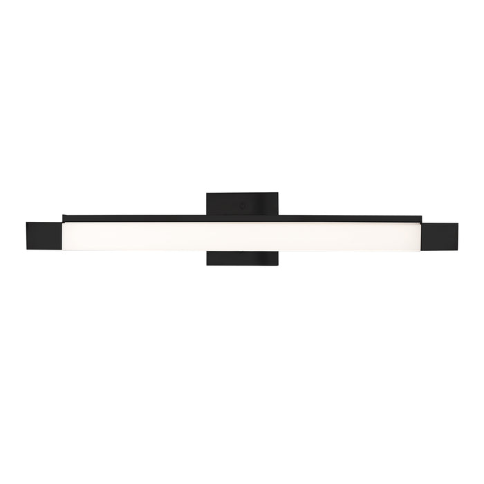 Soho LED Bathroom Fixture Black-Bathroom Fixtures-Kuzco Lighting-Lighting Design Store