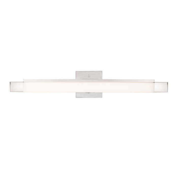 Soho LED Bathroom Fixture Brushed Nickel-Bathroom Fixtures-Kuzco Lighting-Lighting Design Store