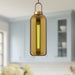 Soji One Light Pendant Aged Gold/Copper Glass-Mini Pendants-Alora-Lighting Design Store