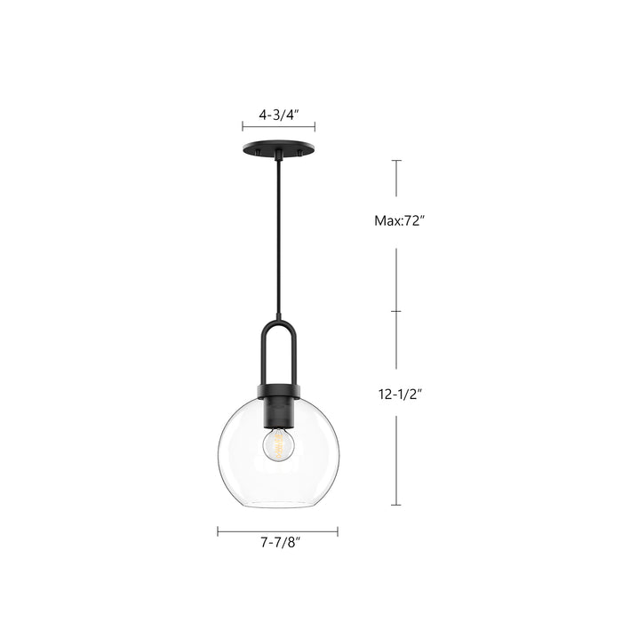 Soji One Light Pendant-Alora-Lighting Design Store