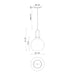 Soji One Light Pendant Brushed Nickel/Opal Matte Glass-Mini Pendants-Alora-Lighting Design Store
