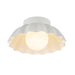 Soleil LED Wall/Vanity Antique White/Opal Glass-Semi-Flush Mts.-Alora-Lighting Design Store