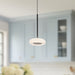 Stephord LED Pendant Black/Frosted Glass-Mini Pendants-Kuzco Lighting-Lighting Design Store