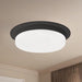 Stockton LED Flush Mount Black-Flush Mounts-Kuzco Lighting-Lighting Design Store