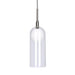 Stylo LED Pendant Brushed Nickel-Mini Pendants-Kuzco Lighting-Lighting Design Store