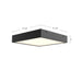 Sydney LED Flush Mount Aged Gold-Flush Mounts-Alora-Lighting Design Store