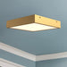 Sydney LED Flush Mount Aged Gold-Flush Mounts-Alora-Lighting Design Store