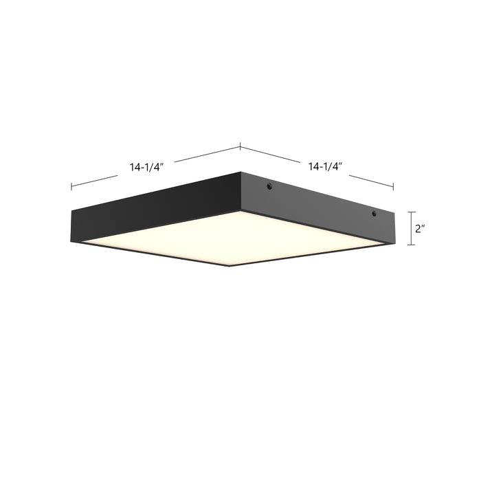 Sydney LED Flush Mount Aged Gold-Flush Mounts-Alora-Lighting Design Store