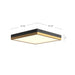 Sydney LED Flush Mount Aged Gold/Matte Black-Flush Mounts-Alora-Lighting Design Store